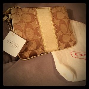 NWT Coach wristlet